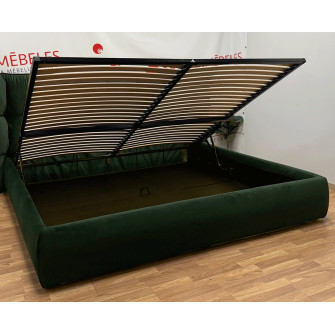 Bed CESENA (200 x 200cm, with velvet finish)